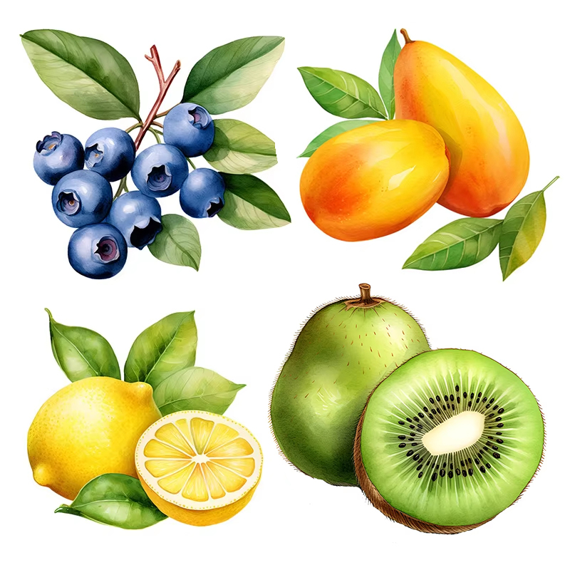 Kitchen Queen - Fruit Self-Adhesive Wall Stickers Kitchen Decoration