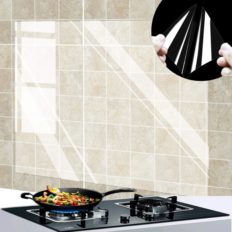 1Pc Kitchen Oil Proof Wall Sti - Kitchen Queen recension och pris