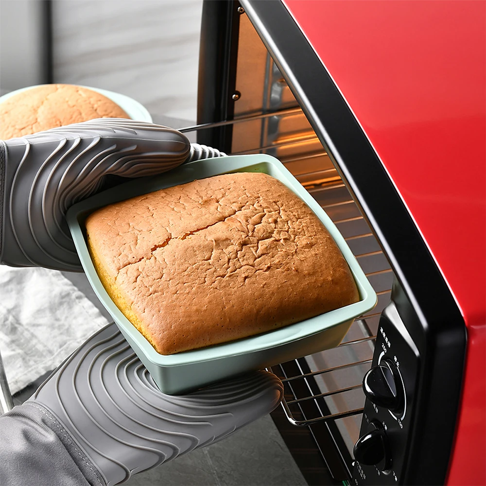 1/4Pcs Silicone Square Cake Mo - Kitchen Baking Ware recension och pris