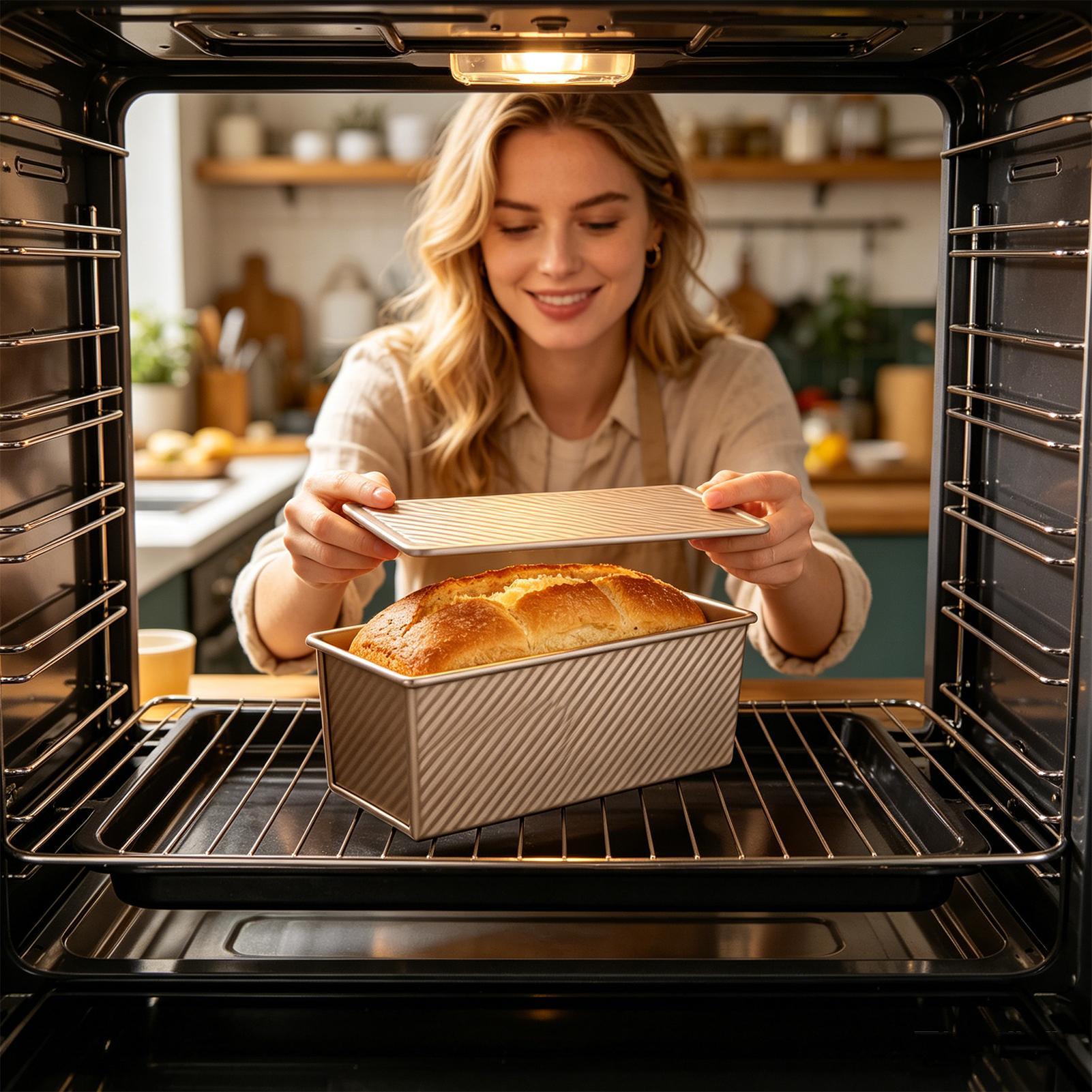 Bread Baking Pan Corrugated Ca - Kitchen Baking Pan recension och pris