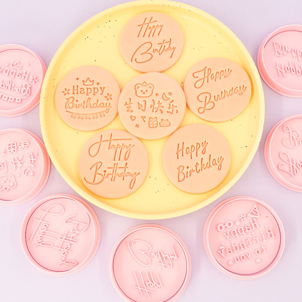 Happy Birthday Cookie Cutters  - Kitchen Baking Cookies recension och pris