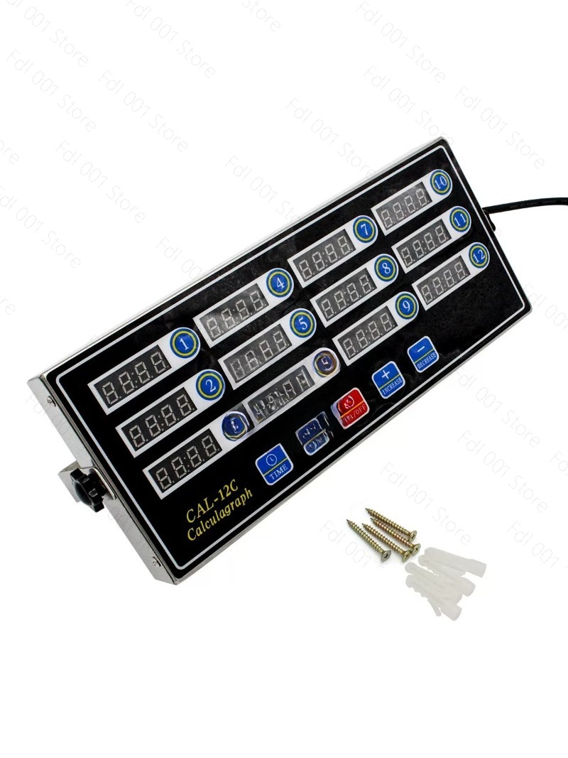 Commercial 12-Channel Timer Ki - Commercial Kitchen For Baking recension och pris