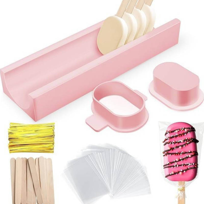 Cake Pop Mold Set with Tray No - Kitchen Baking Tray Set recension och pris