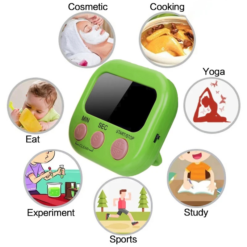 Mini Digital Kitchen Timer Big - Kitchen Baking Game recension och pris