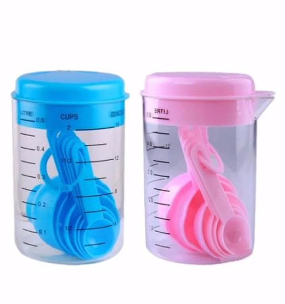 7 Pieces / Set Plastic Measuri - Kitchen Baking Tray Set recension och pris