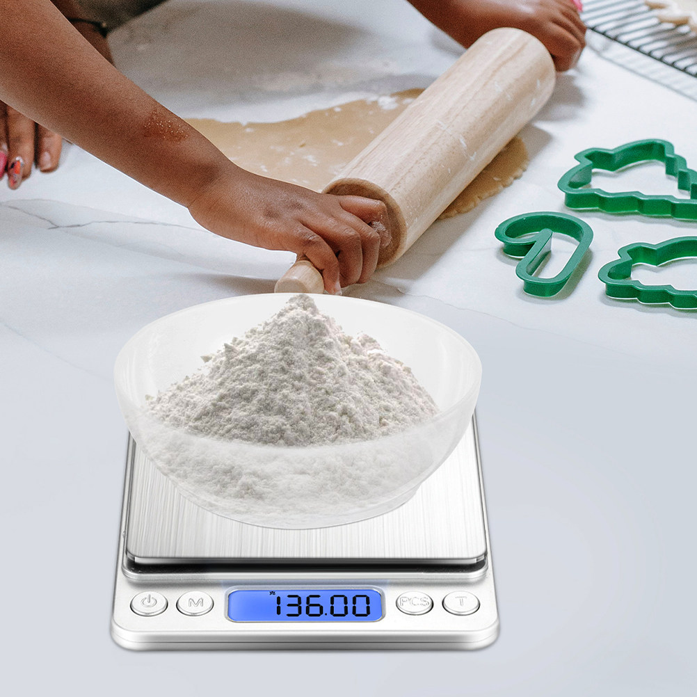 3Pcs Clear Reusable Scale Tray - Kitchen Baking Tray Set recension och pris
