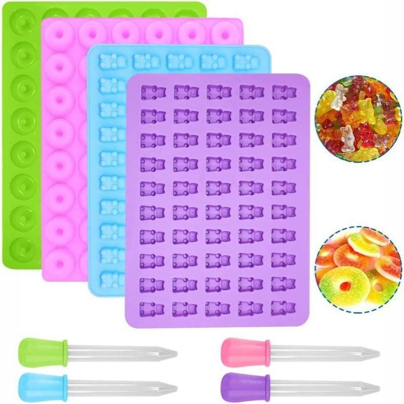 New1/5Pcs Candy Gummy Jelly Tr - Kitchen Baking Tray Set recension och pris