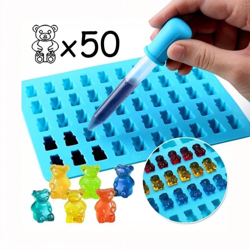 New1/5Pcs Candy Gummy Jelly Tr - Kitchen Baking Tray Set recension och pris