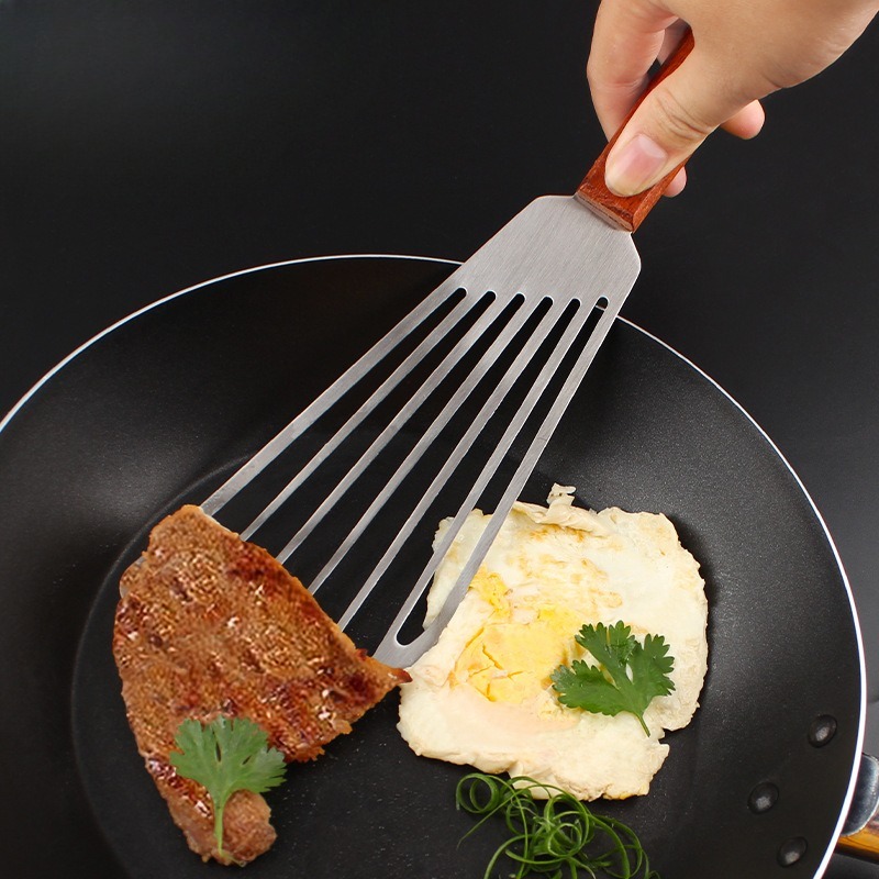 6.5 Inch Stainless Steel Fish  - Offset Spatula Set recension och pris