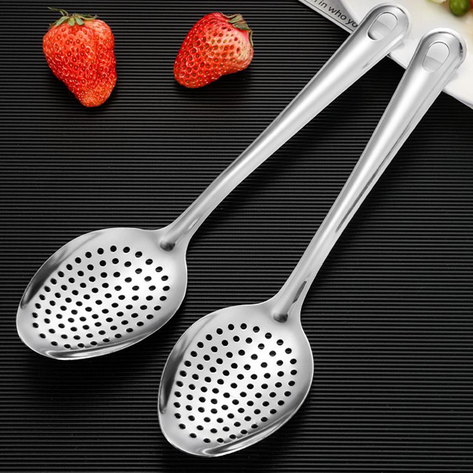 New Metal Slotted Spoon Stainl - Offset Spatula Set recension och pris
