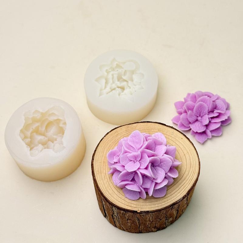 ●Hydrangea Flower Silicone Mol - Kitchen Appliances For Baking recension och pris