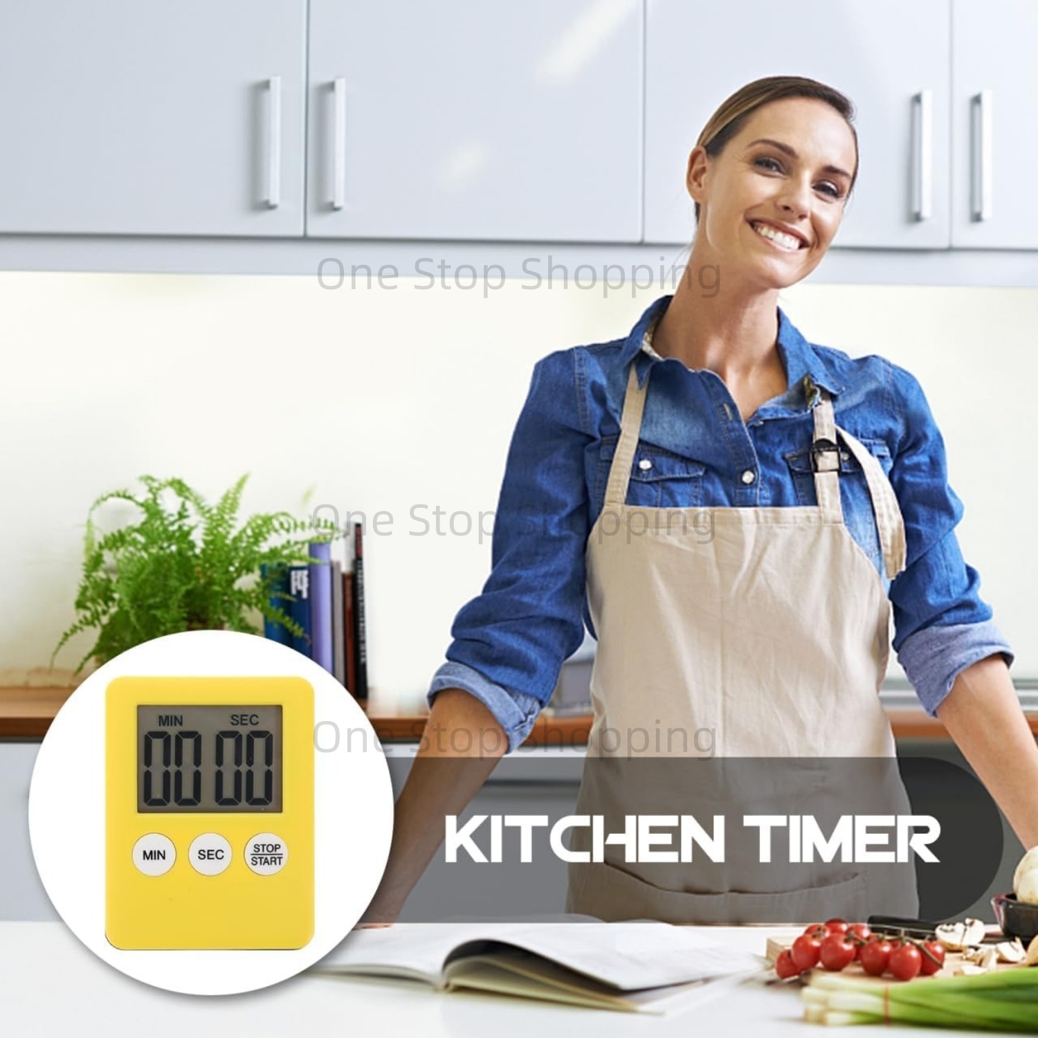 Magnetic Kitchen Timers with D - Kitchen Baking Game recension och pris