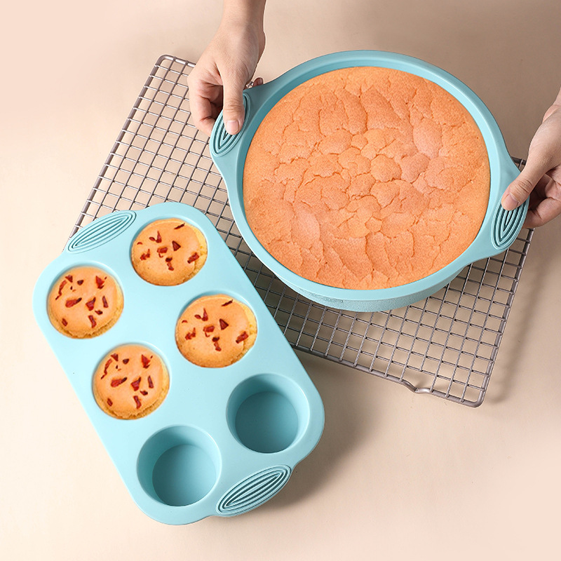Silicone Cake Baking Mould Set - Kitchen Baking Ware recension och pris