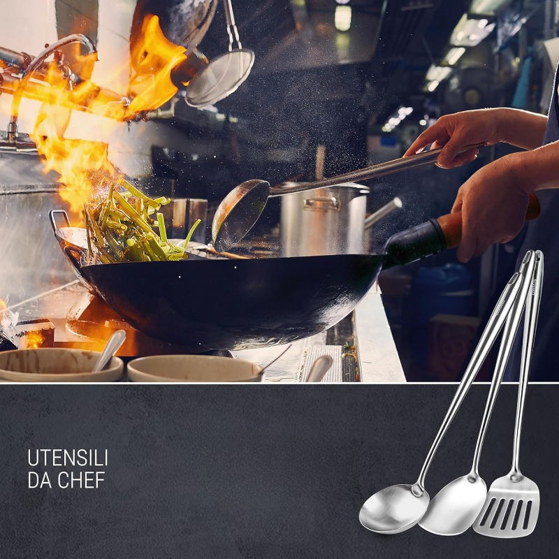 All Metal Stainless Steel Cook - Offset Spatula Set recension och pris