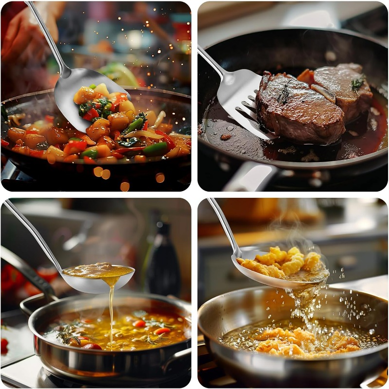 All Metal Stainless Steel Cook - Offset Spatula Set recension och pris