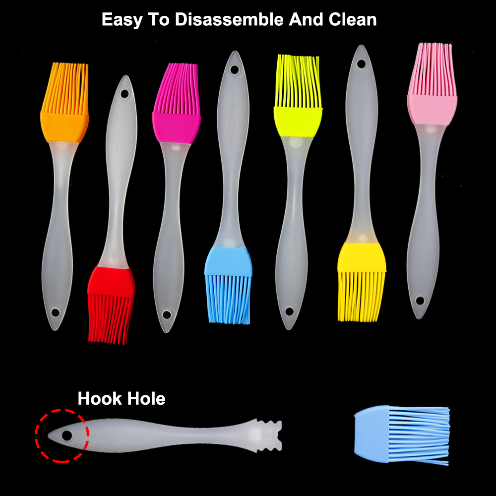 1Pcs 7 Colour Food Silicone Br - Kitchen Baking Ware recension och pris