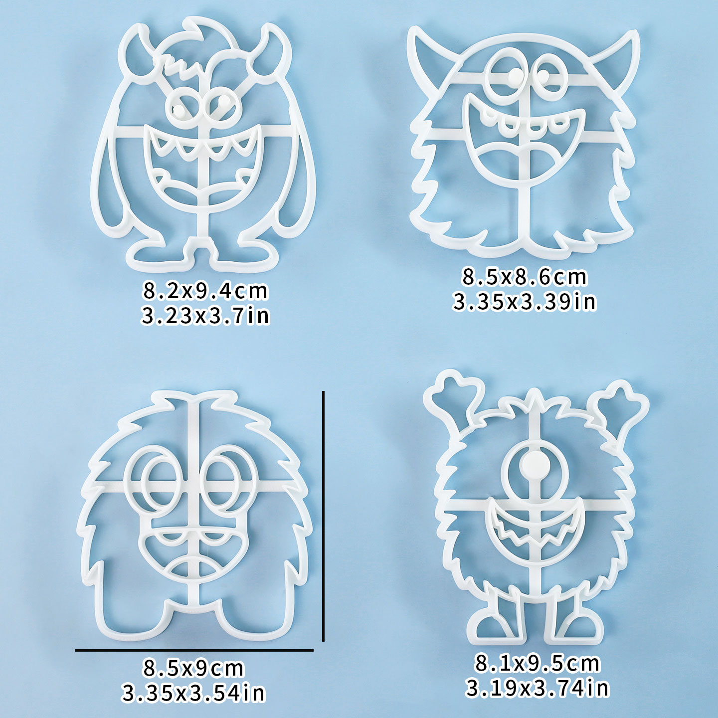 1 Pc/4 Pcs Large Monster Cooki - Kitchen Baking Cookies recension och pris