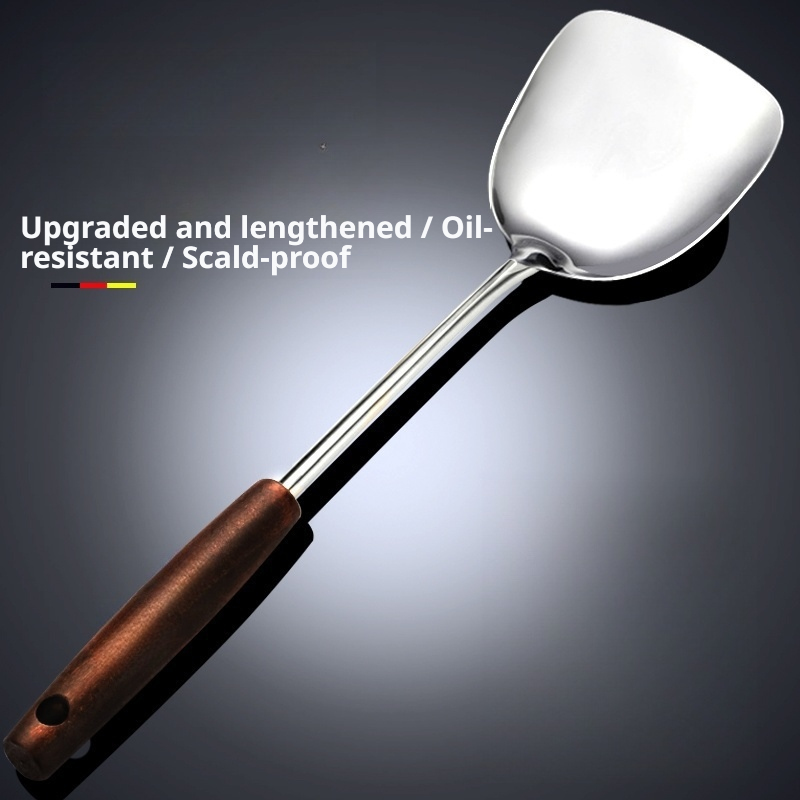 Stainless Steel Wooden Handled - Offset Spatula Set recension och pris