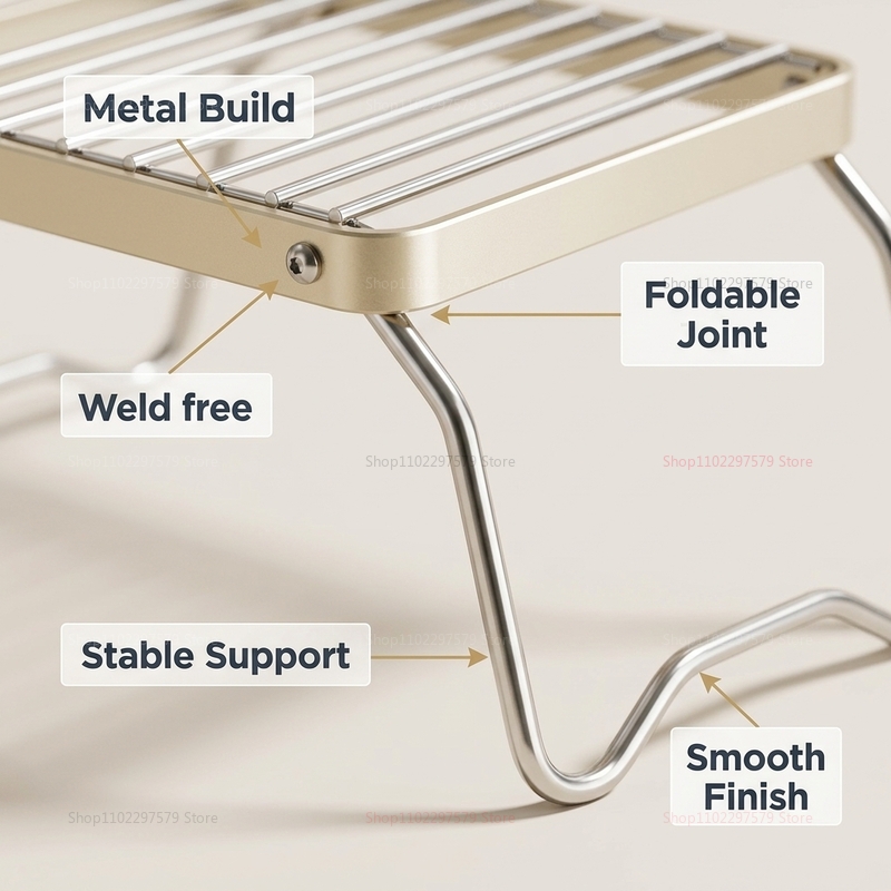 Portable Stainless Steel Folda - Kitchen Baking Tray Set recension och pris
