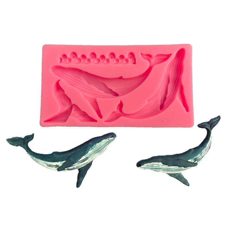 DIY Whale Silicone Mold Ocean  - Kitchen Appliances For Baking recension och pris