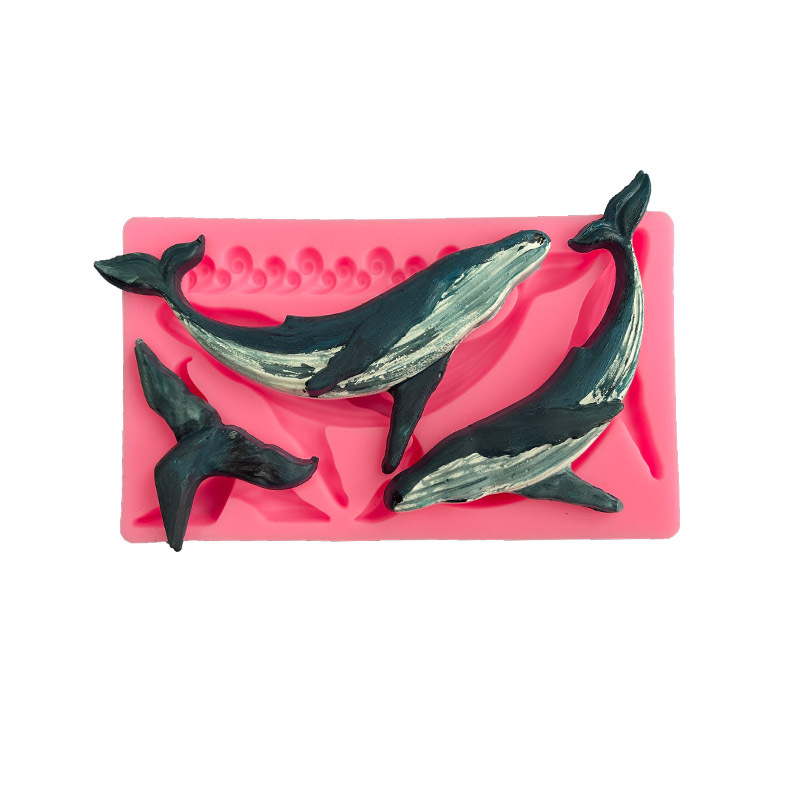 DIY Whale Silicone Mold Ocean  - Kitchen Appliances For Baking recension och pris