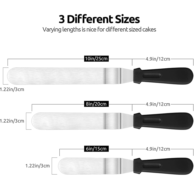 LMETJMA Cake Offset Spatula St - Offset Spatula Set recension och pris
