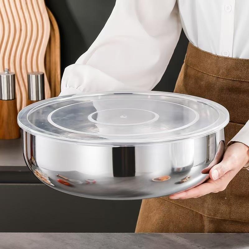 New Stainless Steel Mixing Bow - Commercial Kitchen For Baking recension och pris
