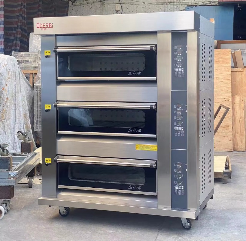 Customized Commercial 3 Deck 6 - Commercial Kitchen For Baking recension och pris