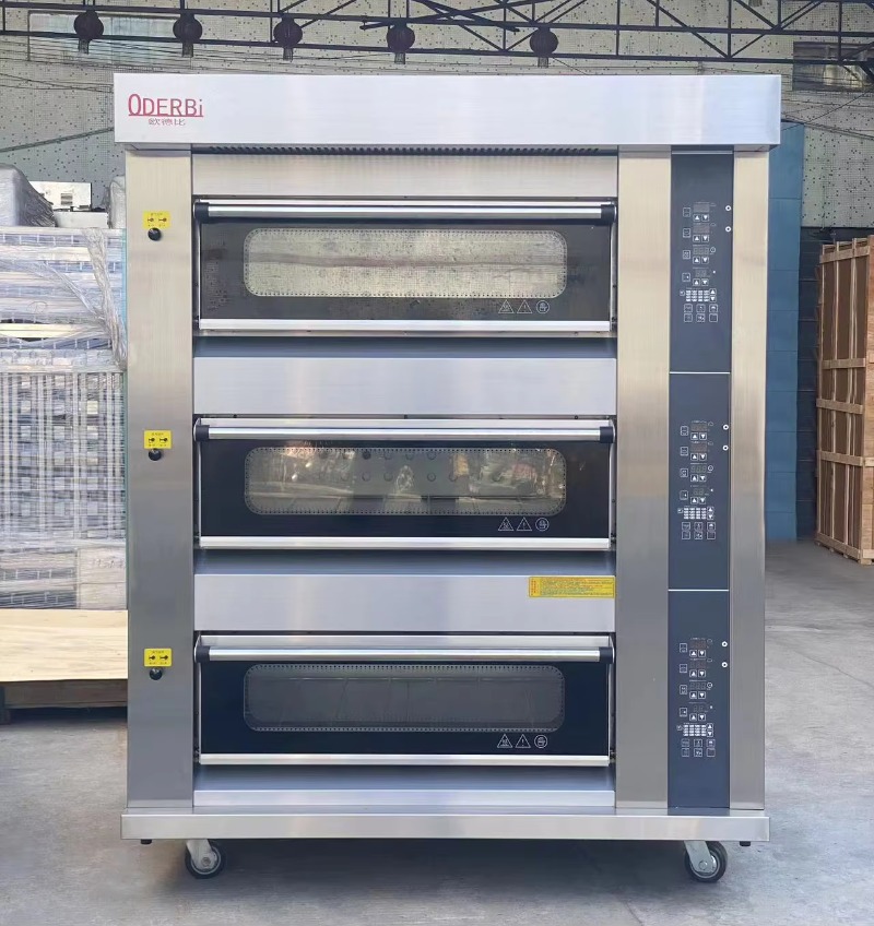 Customized Commercial 3 Deck 6 - Commercial Kitchen For Baking recension och pris