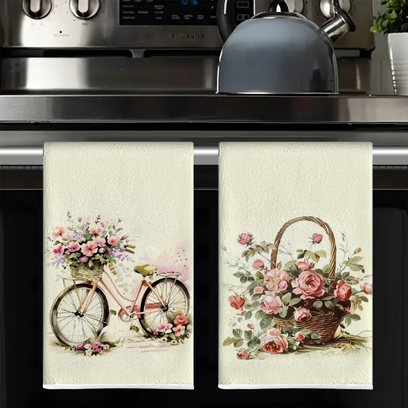 2Pcs, Flower Cart + Rose Baske - Kitchen Baking Cart recension och pris