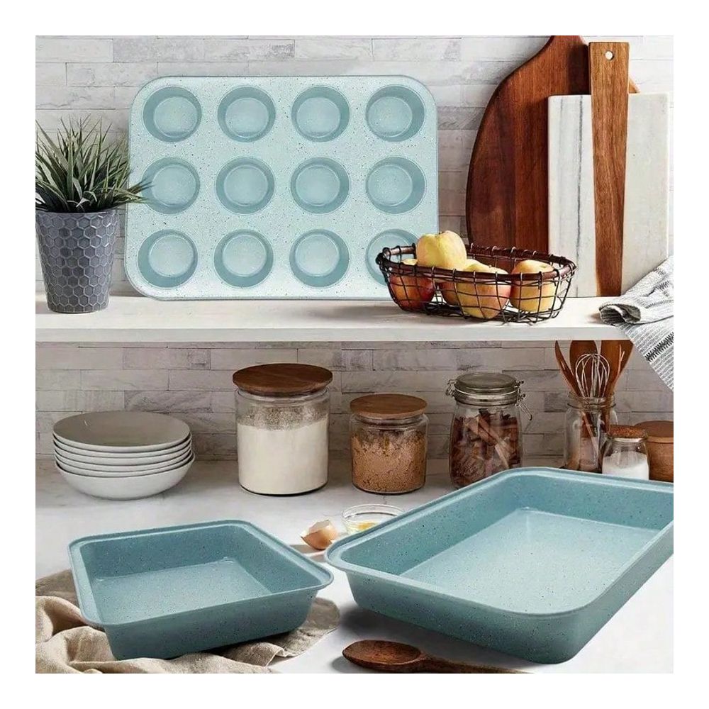 10 Piece Bakeware Set, NonStic - Kitchen Baking Pan recension och pris
