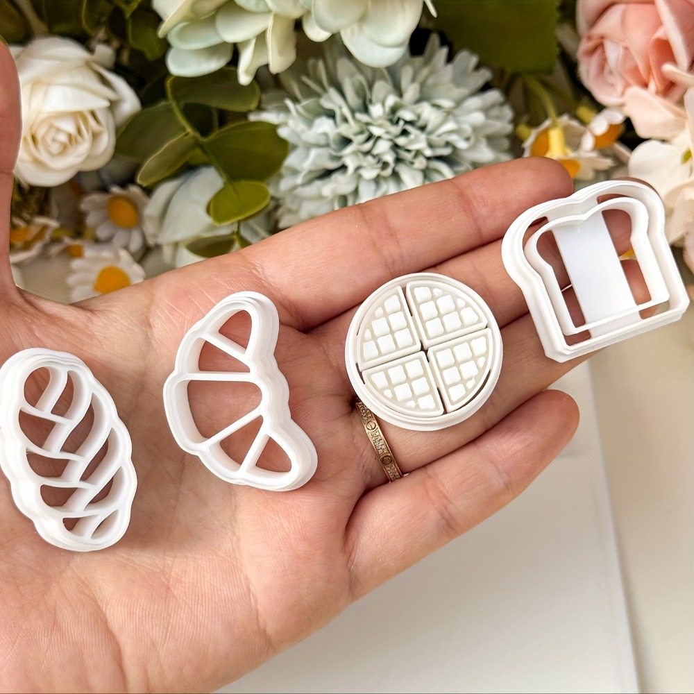 4Pcs Bread Themed Cookie Cutte - Kitchen Baking Cookies recension och pris