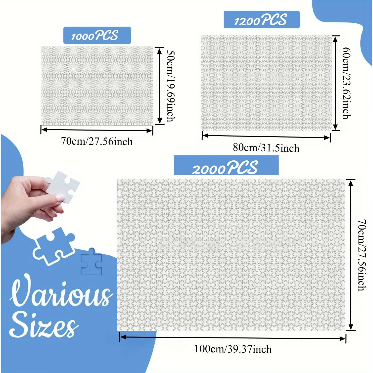 1000 PCS Jigsaw Puzzles for Ad - Kitchen Baking Game recension och pris