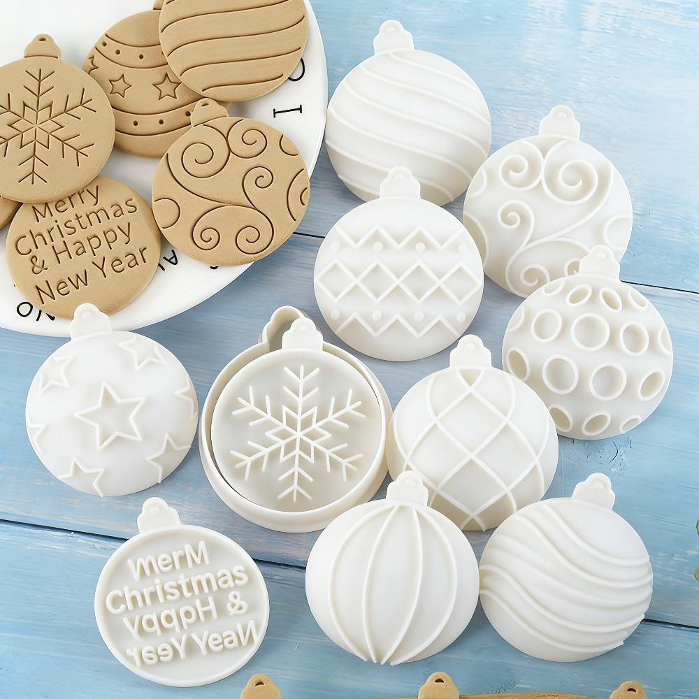 11Pcs Christmas Ornament Cooki - Kitchen Baking Cookies recension och pris