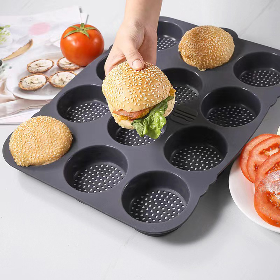 1PC Hamburger Bread mold 12-ho - Kitchen Baking Ware recension och pris