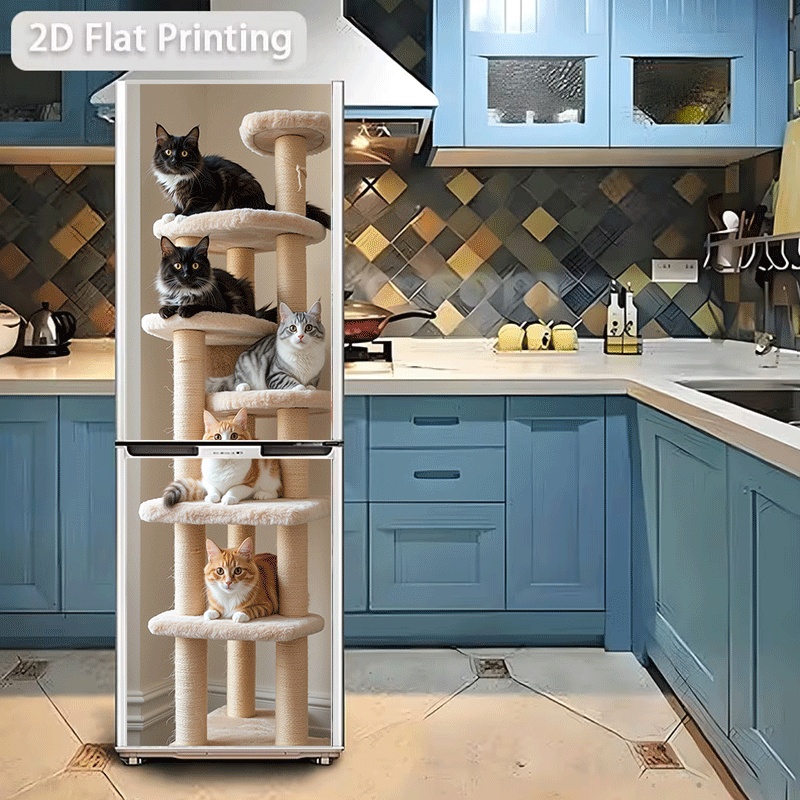 of 2D Pattern Printing Refrige - Kitchen Queen recension och pris