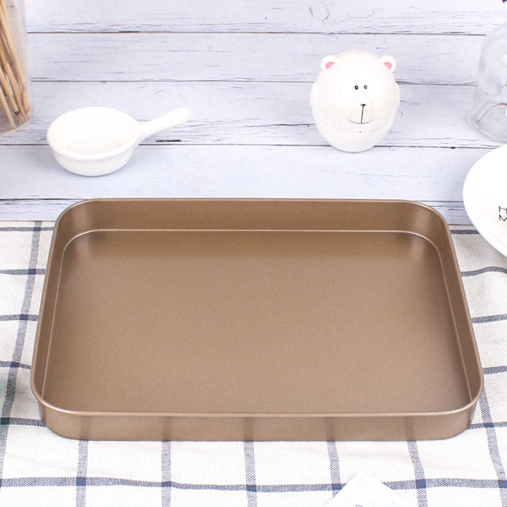 Carbon Steel Rectangular Cake  - Kitchen Baking Pan recension och pris