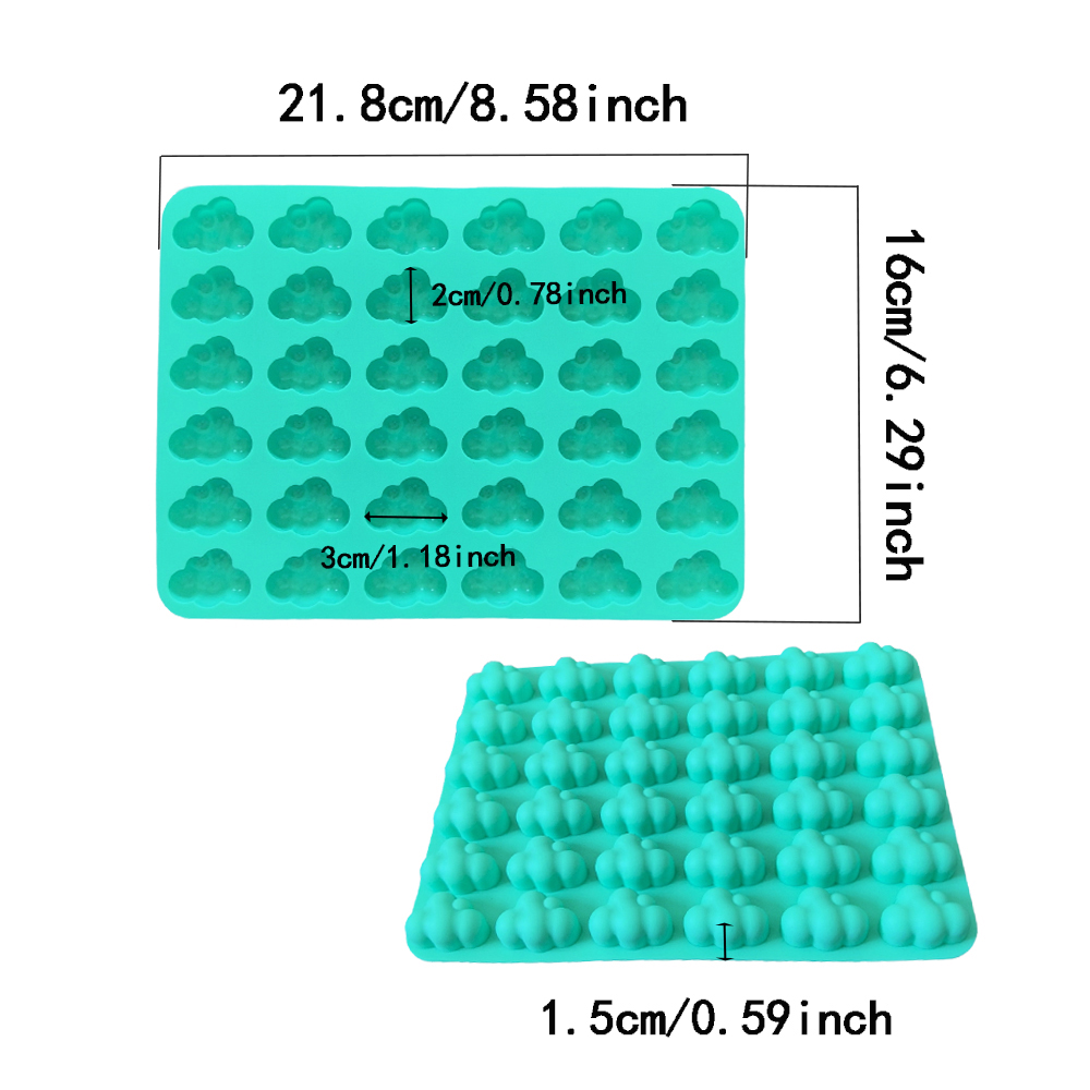 1pc 36 cavity cloud shaped cho - Kitchen Baking Cookies recension och pris