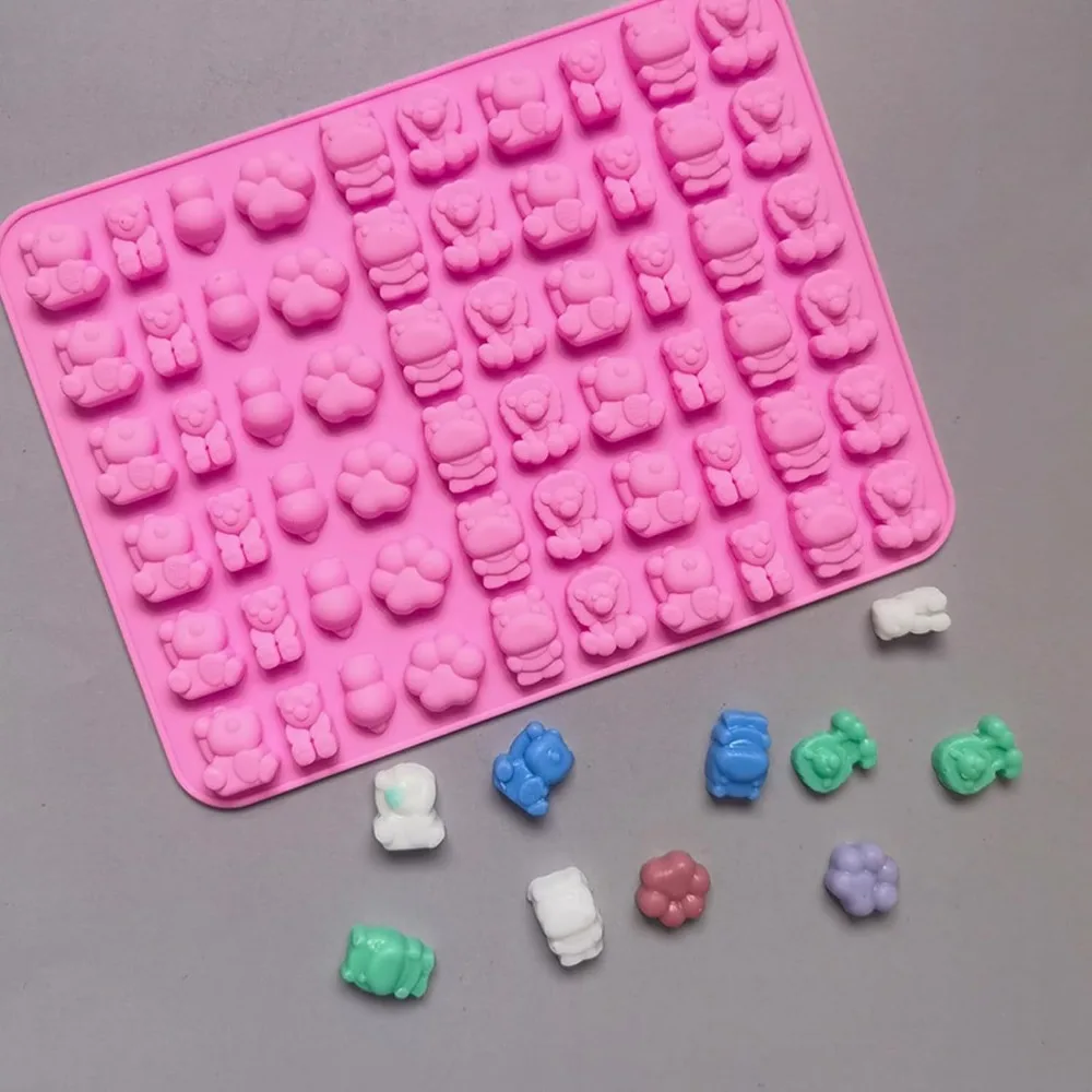 5Pcs Candy Silicone Moulds wit - Kitchen Baking Tray Set recension och pris