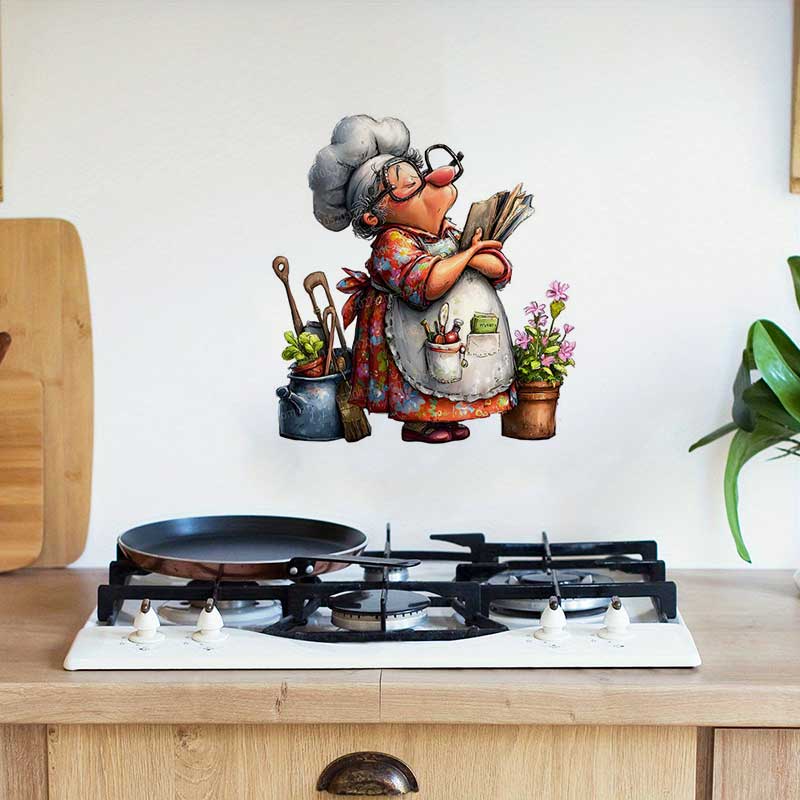 Funny Cooking Ladies Decal Sti - Kitchen Queen recension och pris