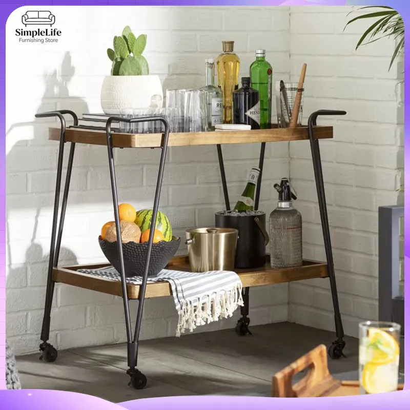 Kitchen Trolley with Wheels Ro - Kitchen Baking Cart recension och pris